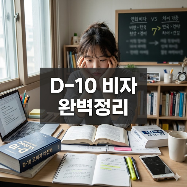D-10 비자 완벽정리｜외국인 구직비자 신청자격, 준비서류, 연장방법 총정리