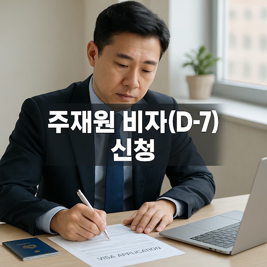 주재원 비자(D-7) 신청시 자주 묻는 질문